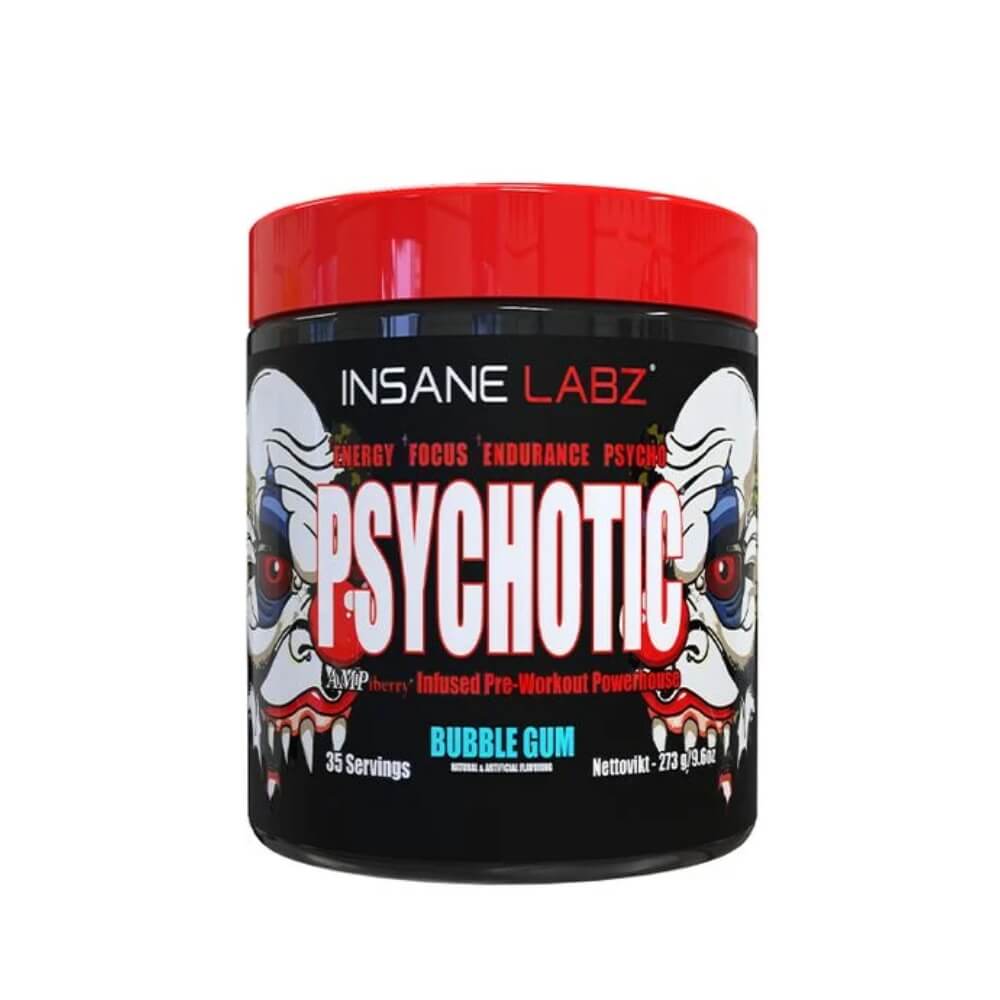 Psychotic Pre-Workout Bubble Gum