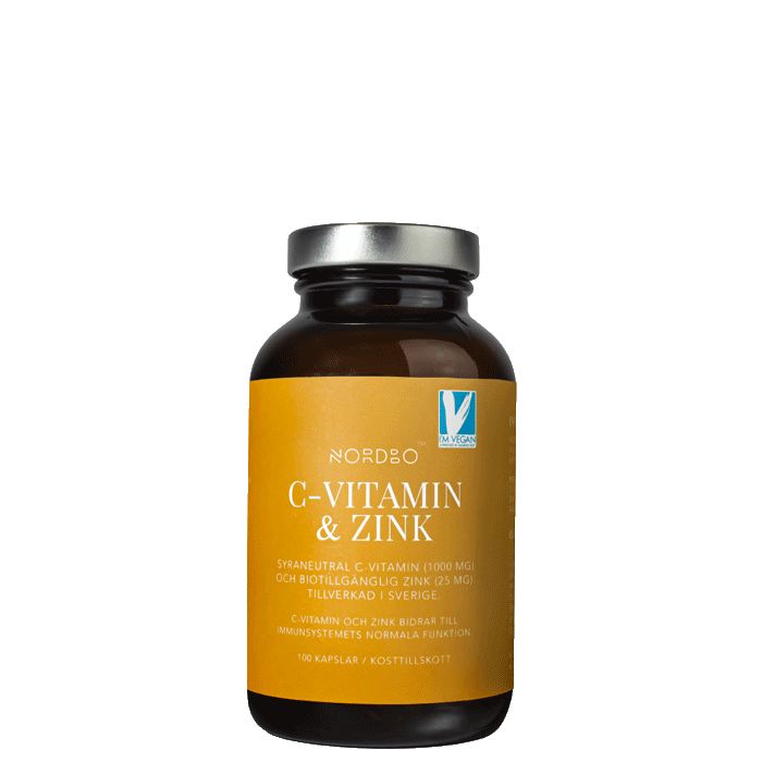 Nordbo C-vitamin & Zink