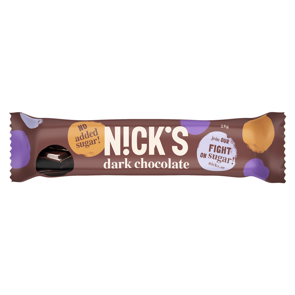 Nick's Milk Chocolate Dark Chocolate
