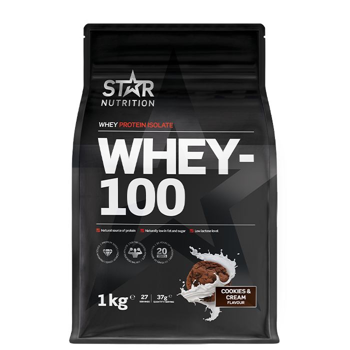 Whey-100 Cookies and Cream