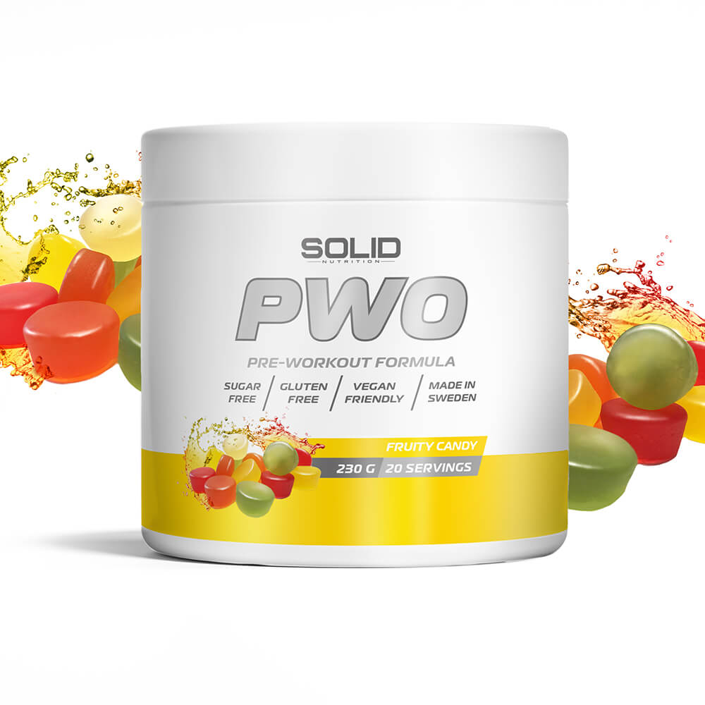 SOLID Nutrition PWO, (Fruity Candy)