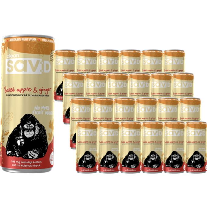 Clean Drink Sav:D Baked Apple & Ginger