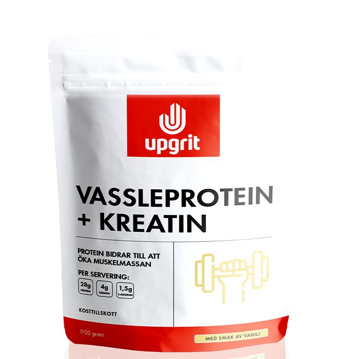 Vassleprotein + Kreatin Vanilj