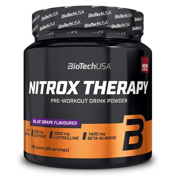 BioTechUSA Nitrox Therapy PWO Blue Grape