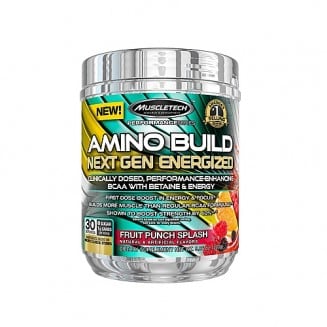 Amino Build Next Gen Energized Fruit Punch Splash