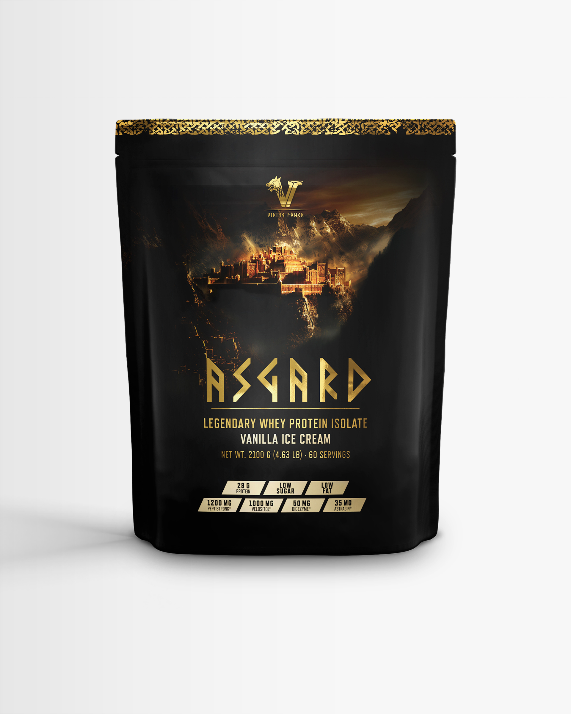 Viking Power Asgard Vanilla Ice Cream