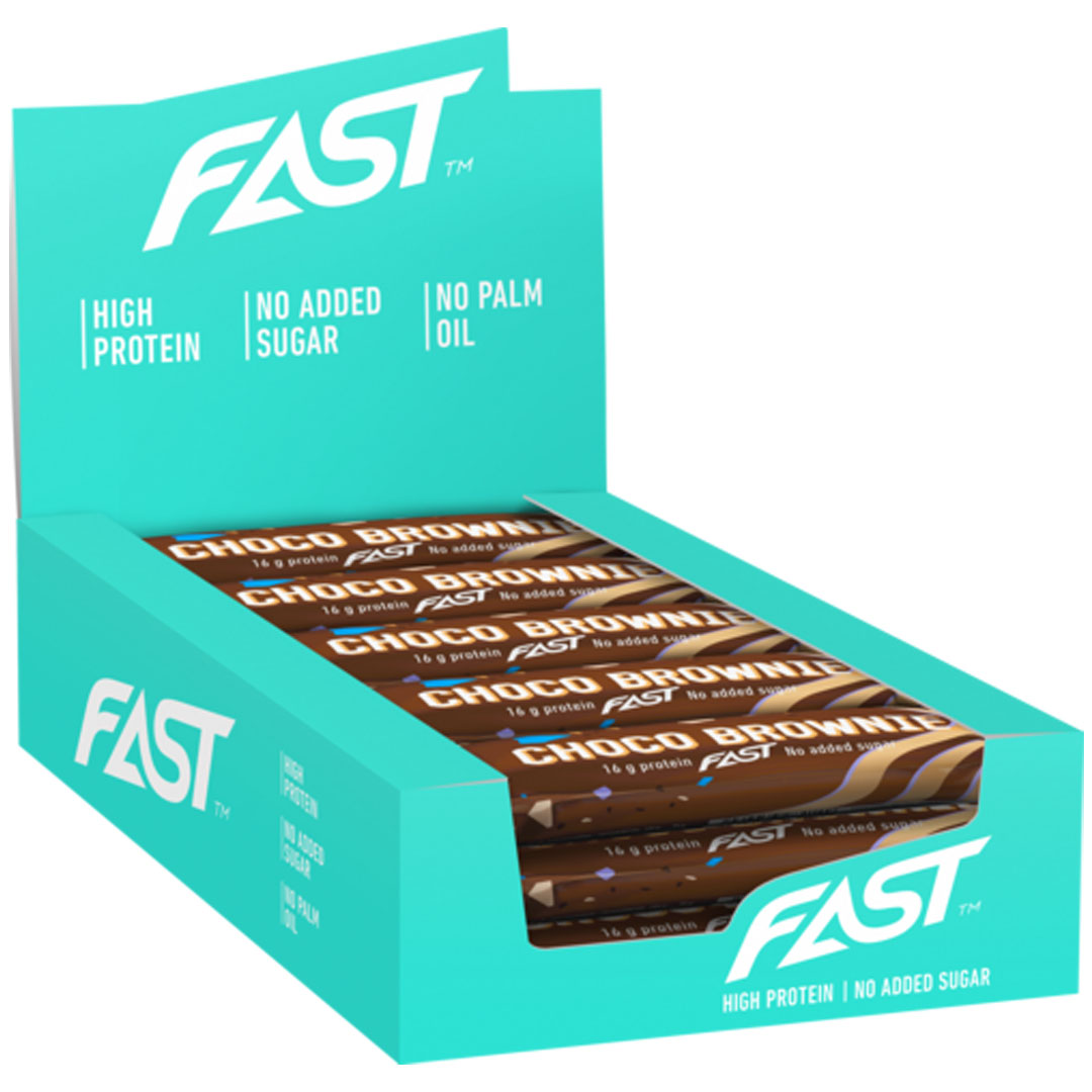 Fast Soft Crispy Protein Bar Choco Brownie