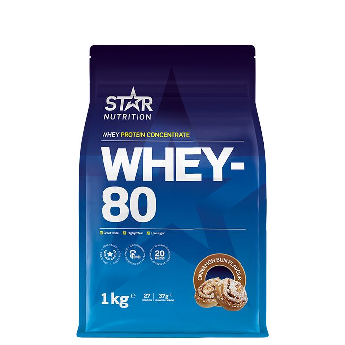Whey-80 Cinnamon bun