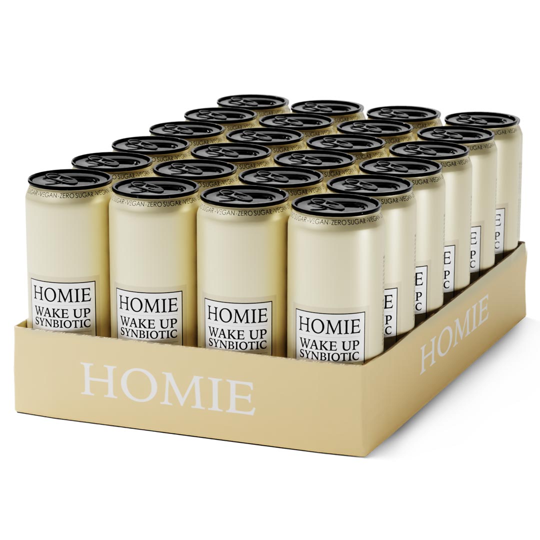 Homie Wake Up Synbiotic Apple Elderflower