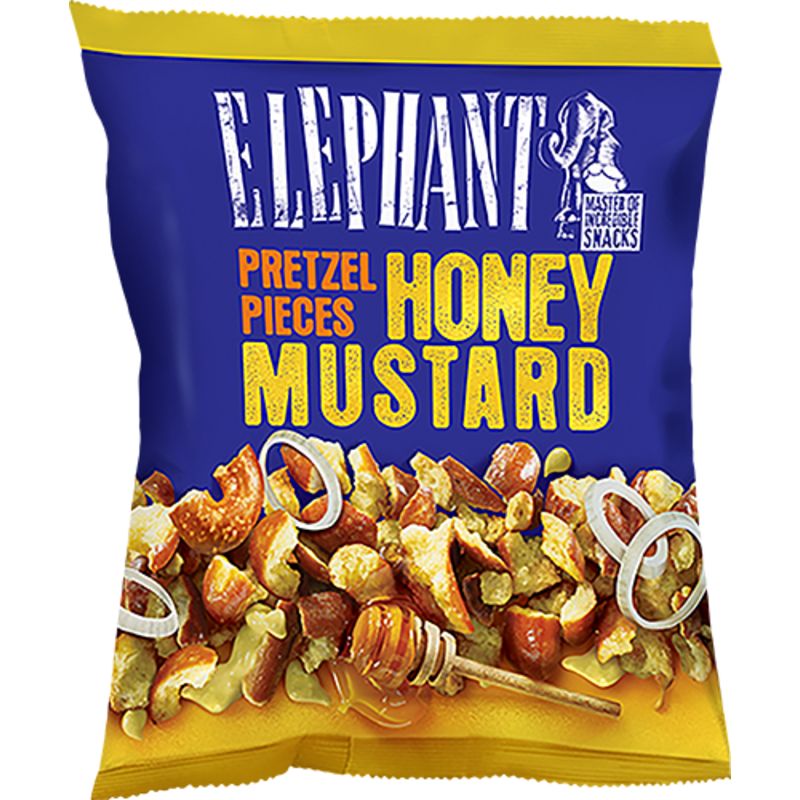 Nordthy Elephant Pretzel Pieces Honey mustard