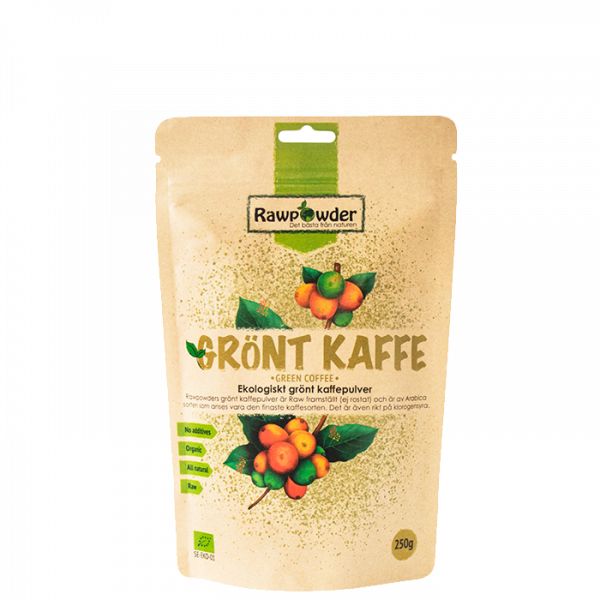 Grönt Kaffepulver EKO