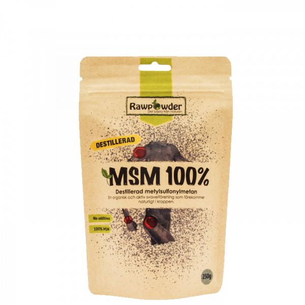 MSM 100%, Destillerad Metylsulfonylmetan,