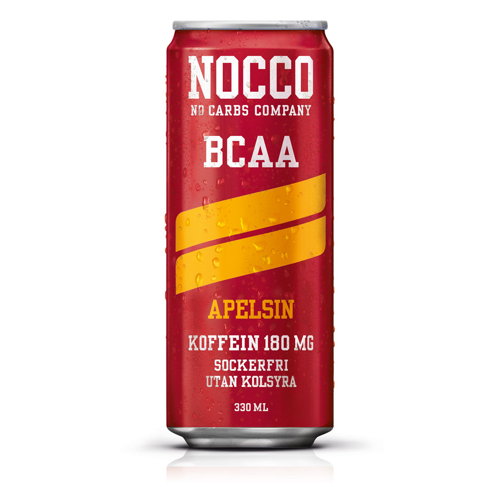 NOCCO BCAA Apelsin - utan kolsyra
