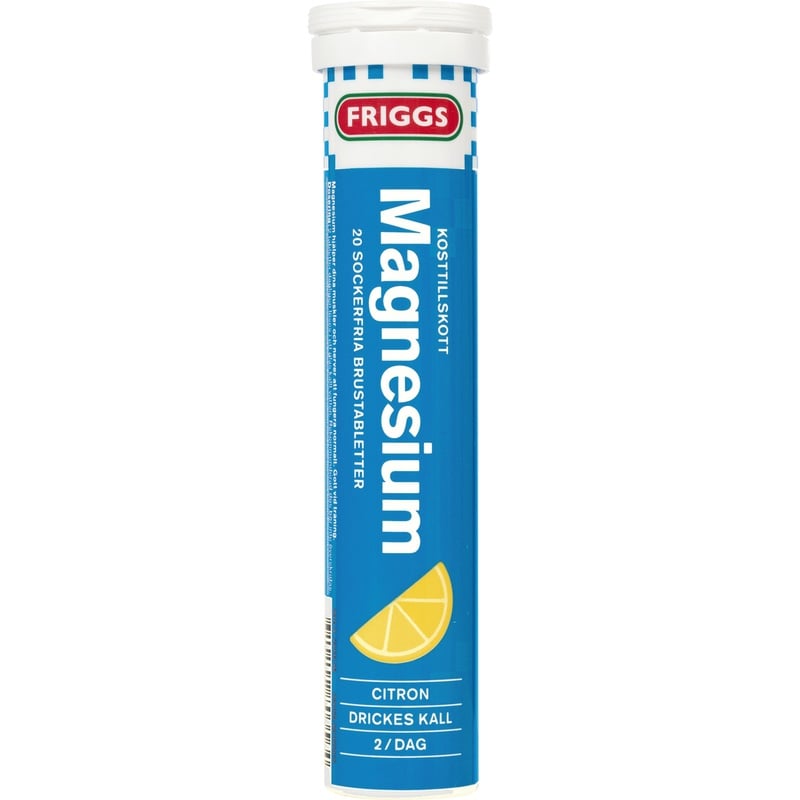 Friggs Magnesium brustabletter
