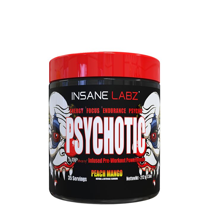 Psychotic Pre-Workout Peach Mango