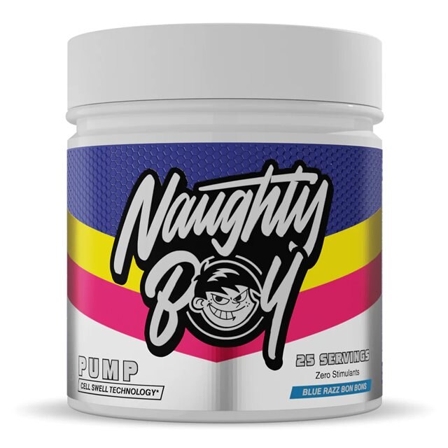 Naughty Boy Pump Blue Razz Bon Bons