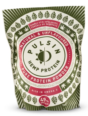 Pulsin Hemp Protein Powder Natural