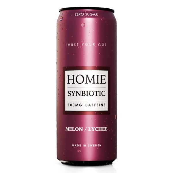Homie Wake Up Synbiotic Melon Lychee