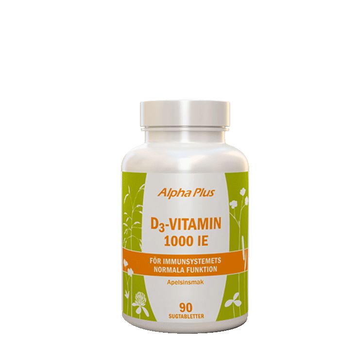 D3-vitamin 1000 IE 90 tuggtabletter
