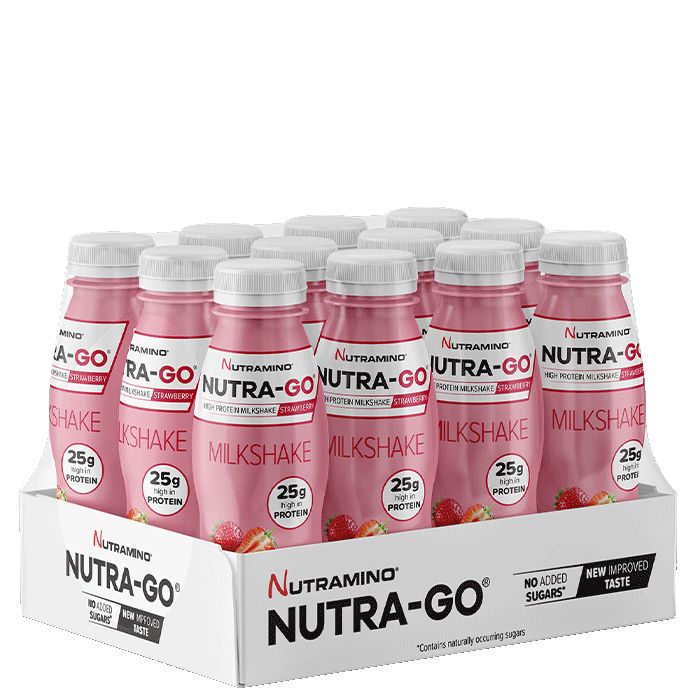 Nutra Go Protein Milkshake Strawberry