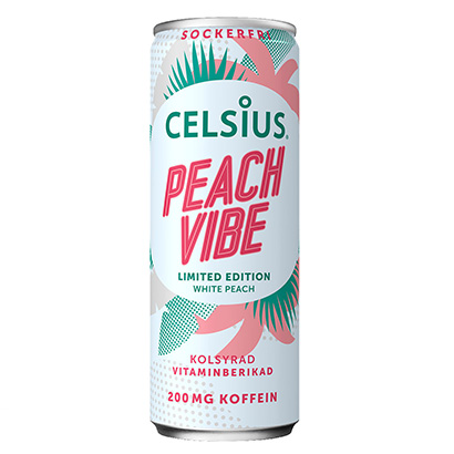 Celsius Peach Vibe