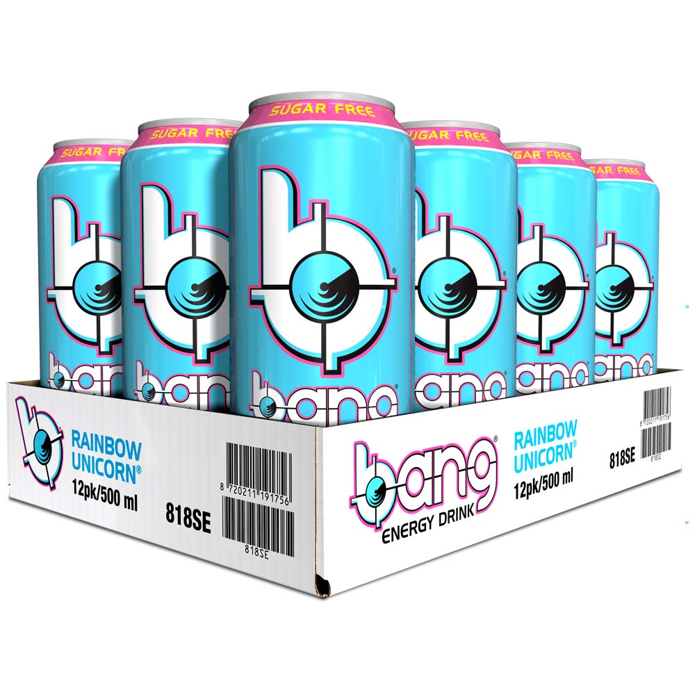 Bang Energy Drink Rainbow Unicorn