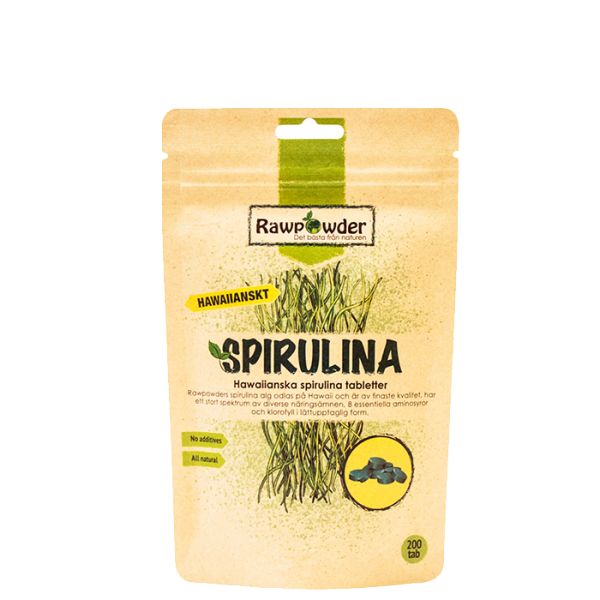 Spirulina, Hawaiianska Spirulinatabletter