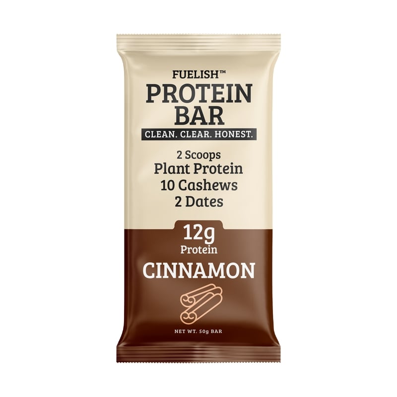 Fuelish Plant Based Bar Cinnamon