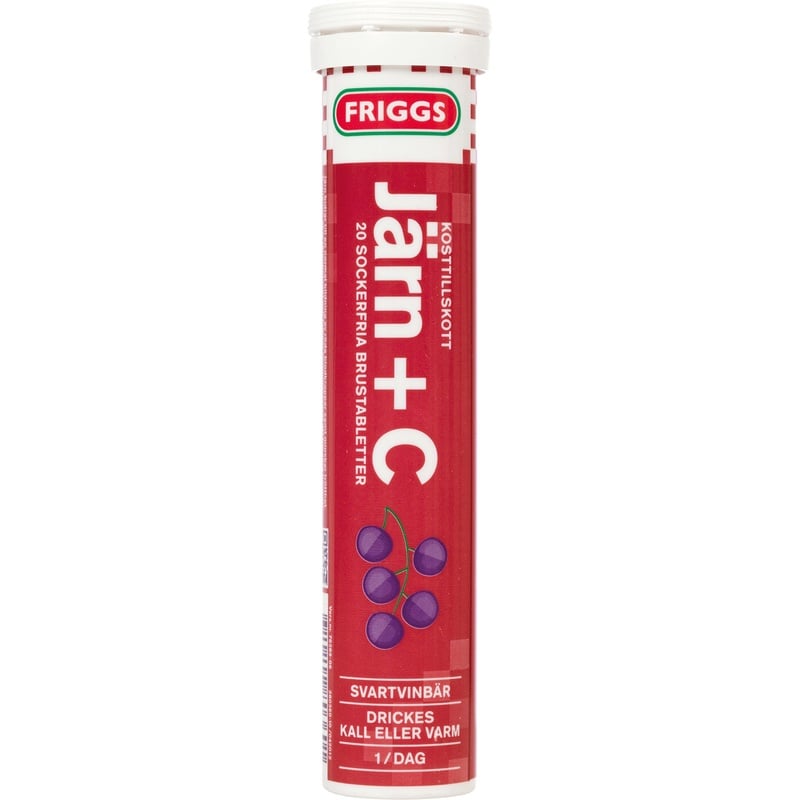 Friggs Järn + C- Vitamin Svartvinbär