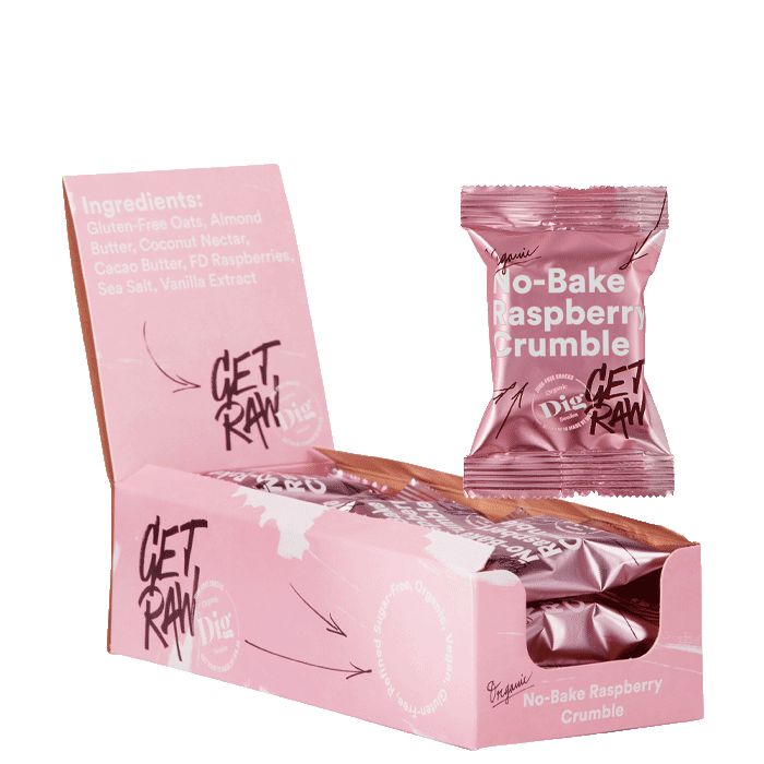 GET RAW Organic Bar Smulpaj Raspberry