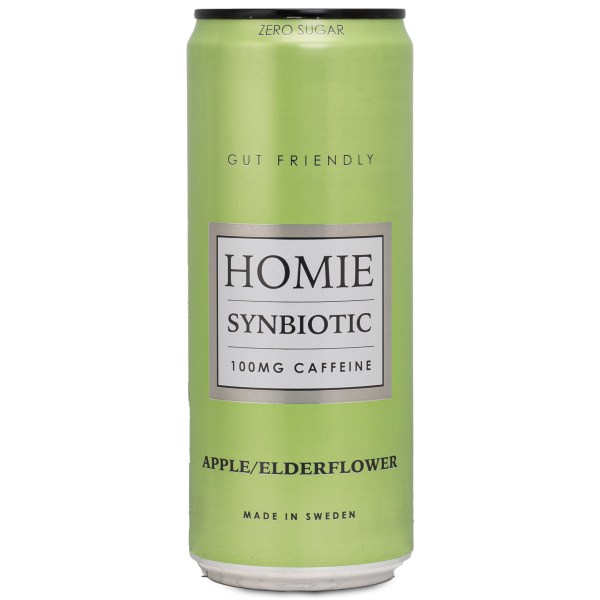 Homie Wake Up Synbiotic Apple Elderflower