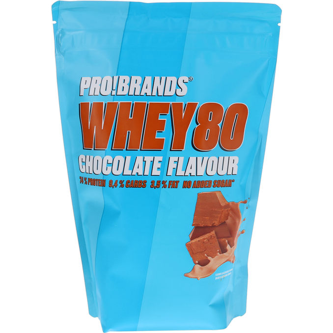 Proteinpulver Whey 80 Chocklad