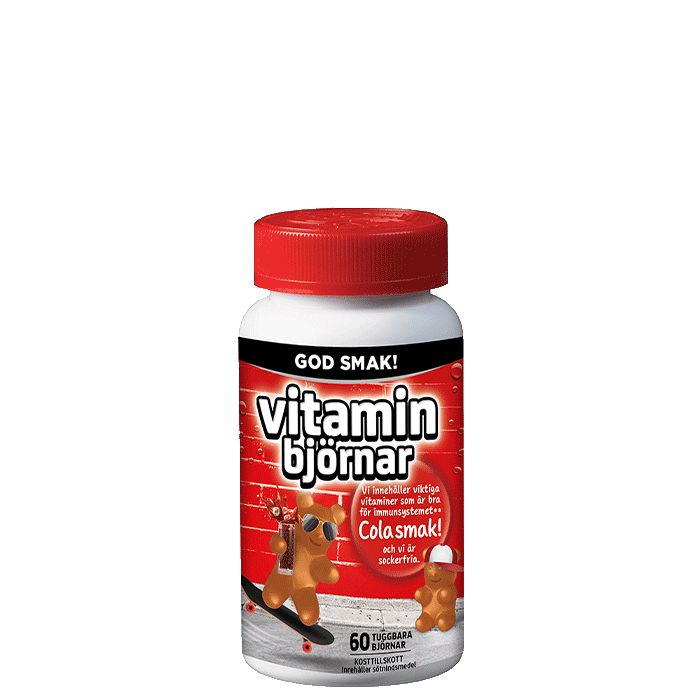 Vitaminbjörnar Colasmak