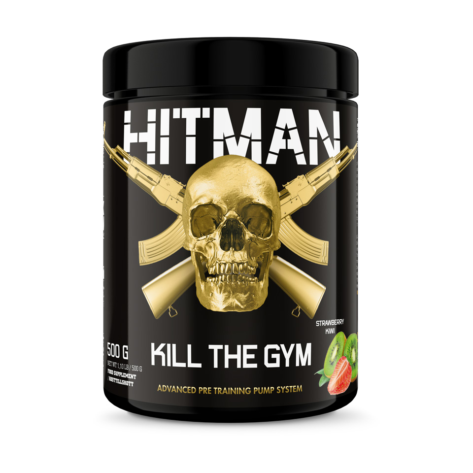 Swedish Supplements Hitman Kill The Gym Strawberry Kiwi