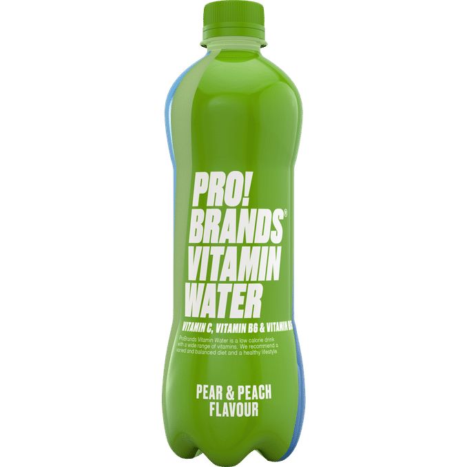ProBrands Vitaminvatten Päron Persika