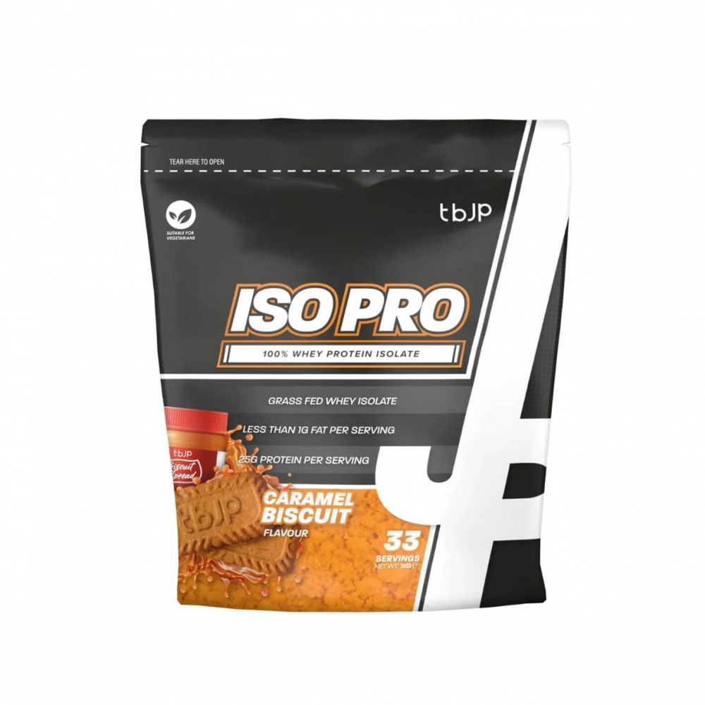 Trained By JP IsoPro Caramel Bicuit