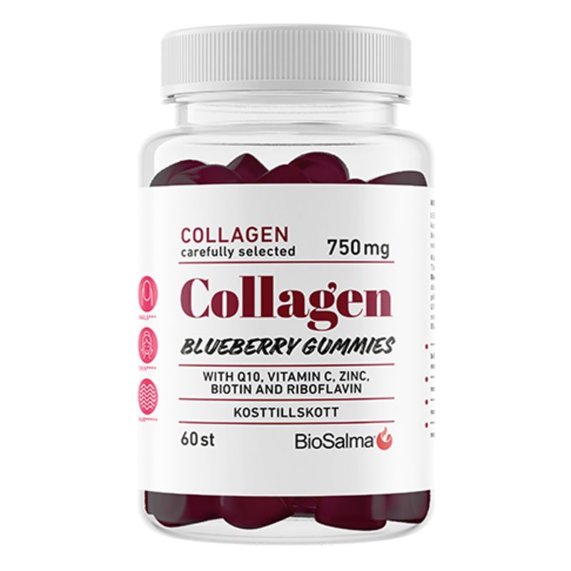 BioSalma Collagen Gummies Blueberry