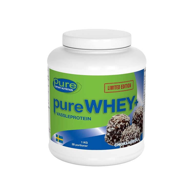 Pure Sport Nutrition pure WHEY+ Chokladboll Limited Edition