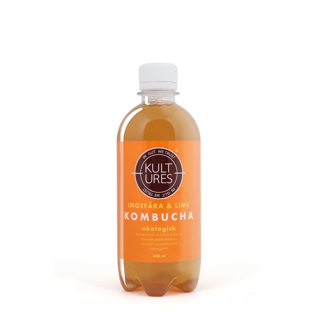 Kultures Eko Kombucha Ginger Lime