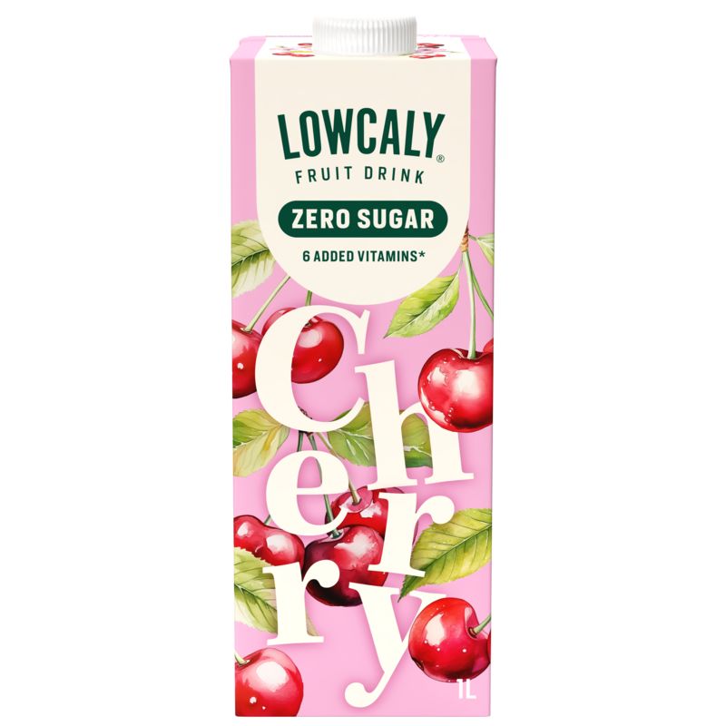 Lowcaly Fruktdryck Cherry