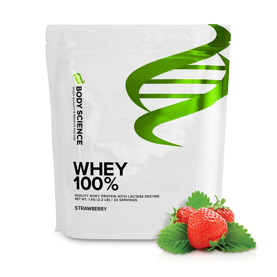 Body Science Whey 100% Strawberry