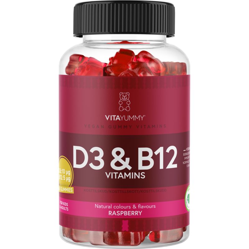 VitaYummy D3 & B12 Raspberry