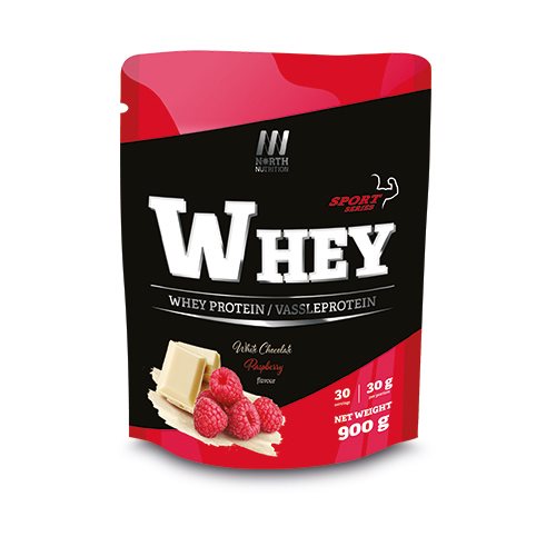 North Nutrition Whey White Chocolate Raspberry