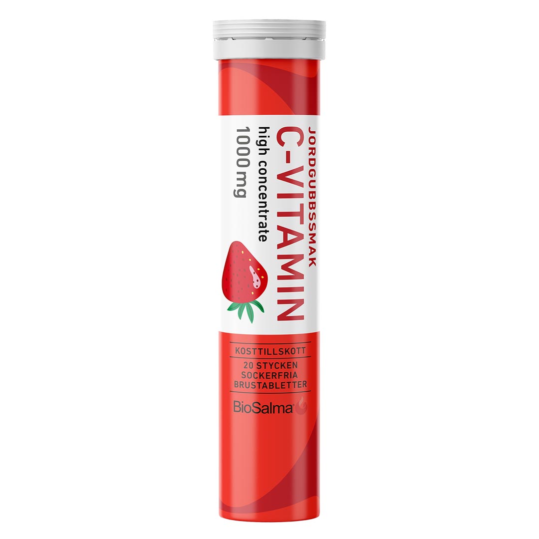 C-vitamin Jordgubb