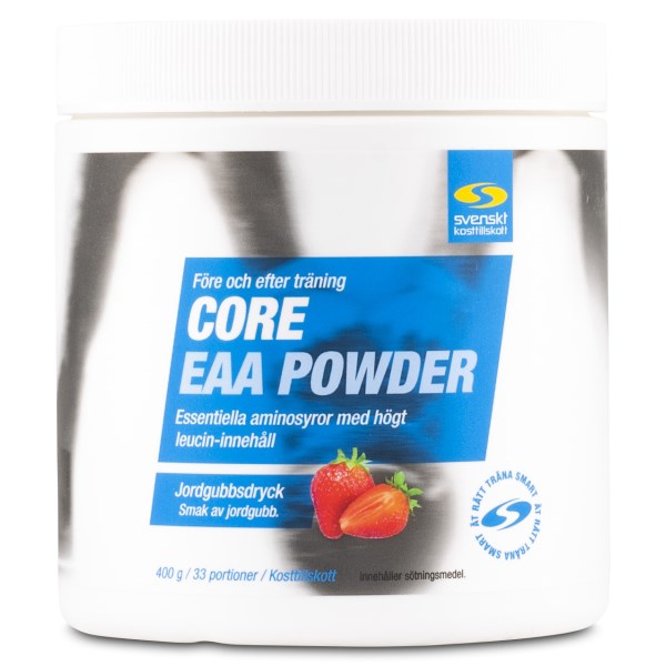 Svenskt Kosttillskott Core EAA Powder Jordgubbsdryck