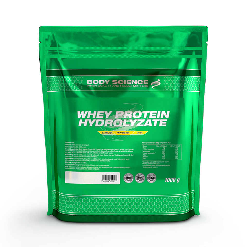 Body Science Whey Protein Hydrolysate Sweet Orange