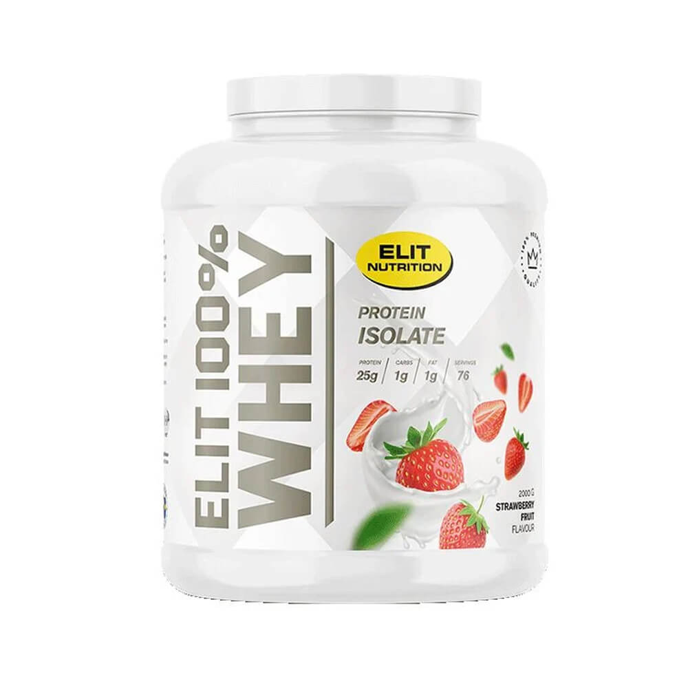 Elit Nutrition 100% Whey Isolate Strawberry Fruit