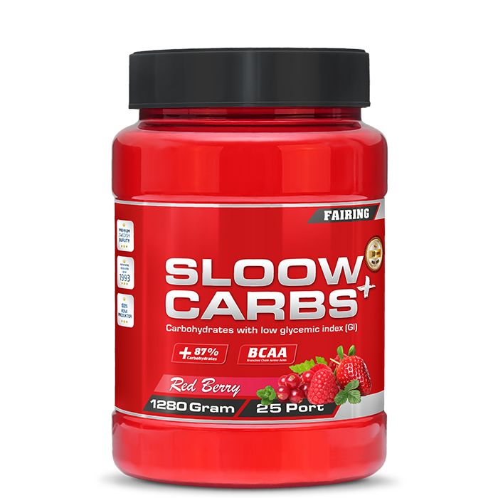 Sloow Carbs+ Sportdryck pulver Orange Lime