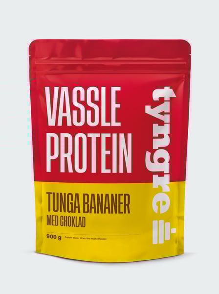 Tyngre Vassle Protein Tunga Bananer