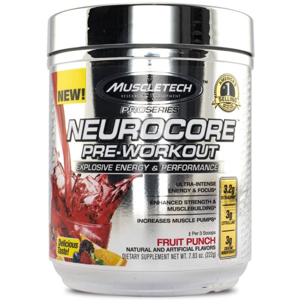 MuscleTech Neurocore Pre-Workout Fruit punch